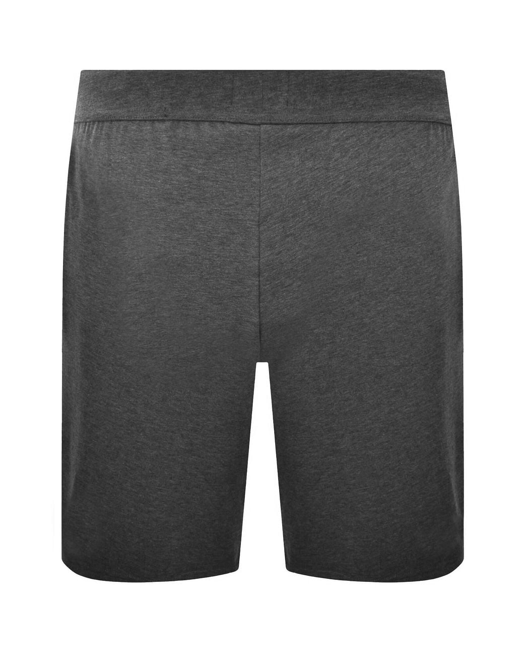 BOSS BUSINESS Gray Boss Unique Jersey Shorts for men