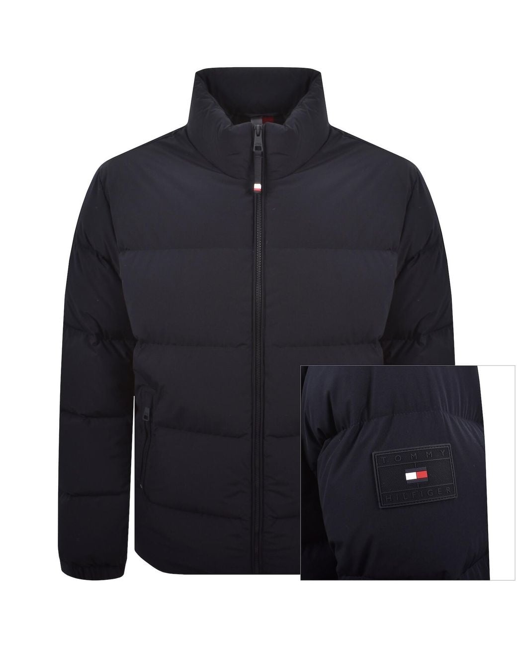 Tommy Hilfiger Blue Down Puffer Jacket for men