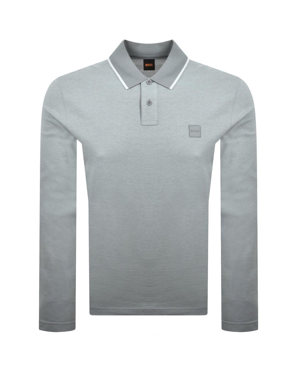 Boss Gray Boss Passerford Polo T Shirt for men