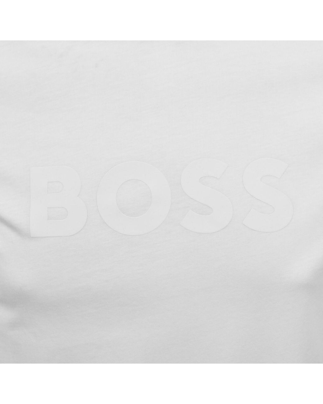 Boss Gray Boss Regular Fit Logo T Shirt for men