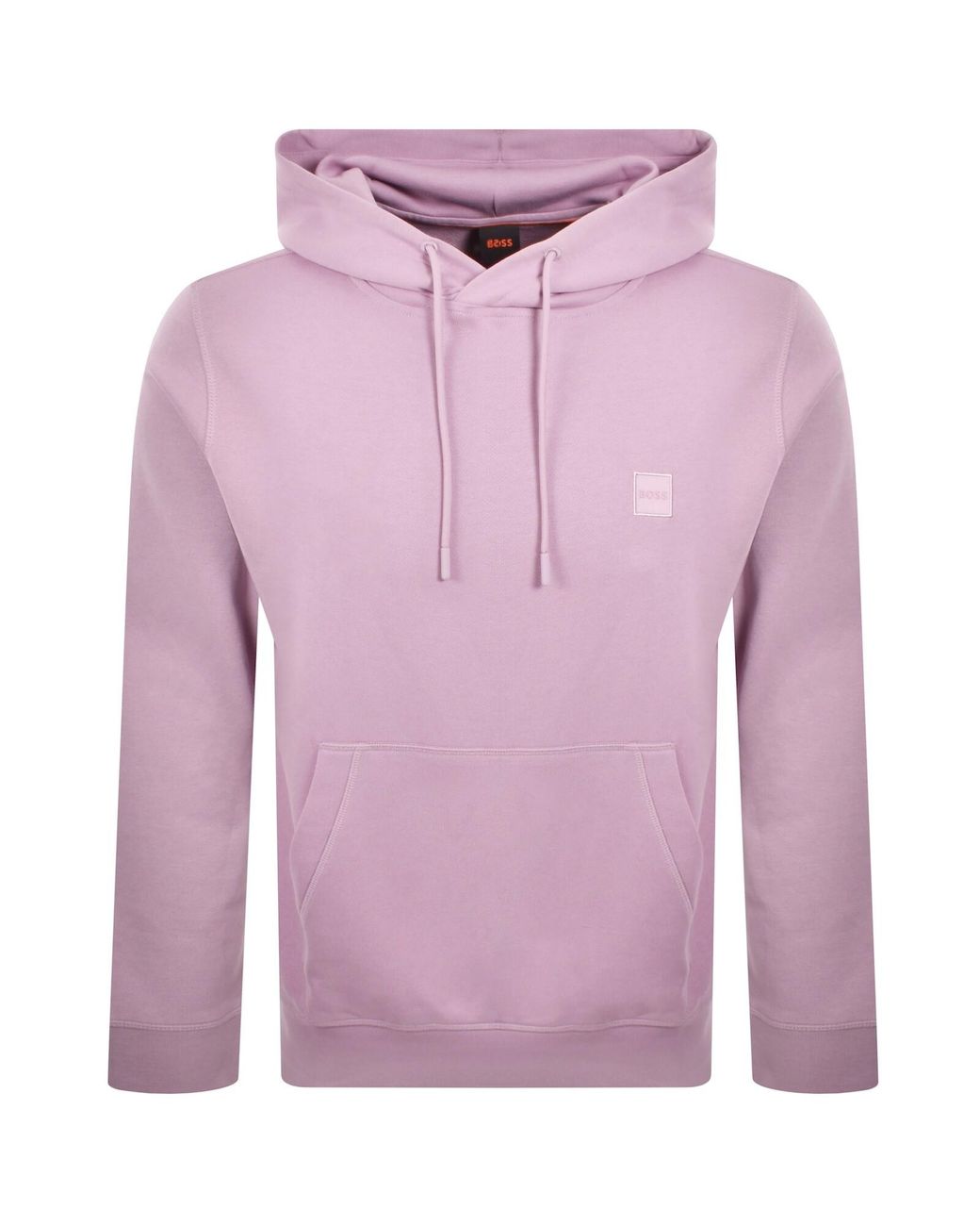 Boss Purple Boss Wetalk Pullover Hoodie for men