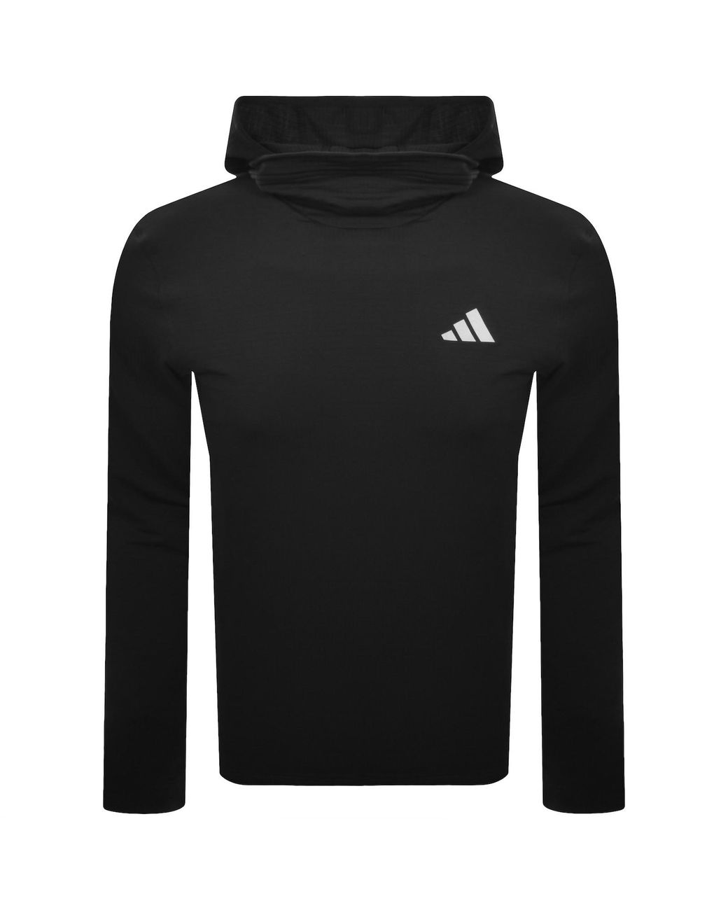Adidas Black Running Essentials Hoodie for men