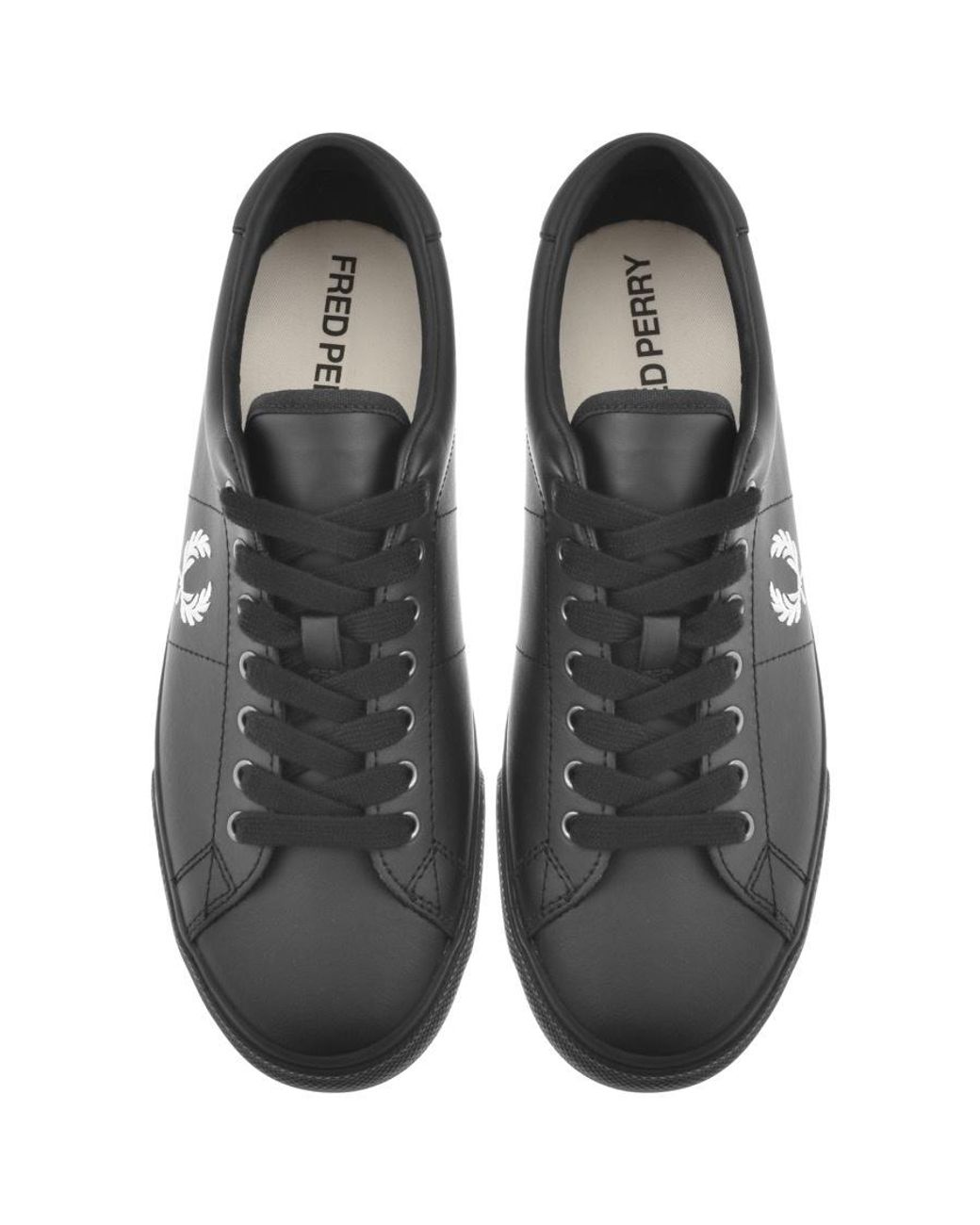 fred perry underspin black