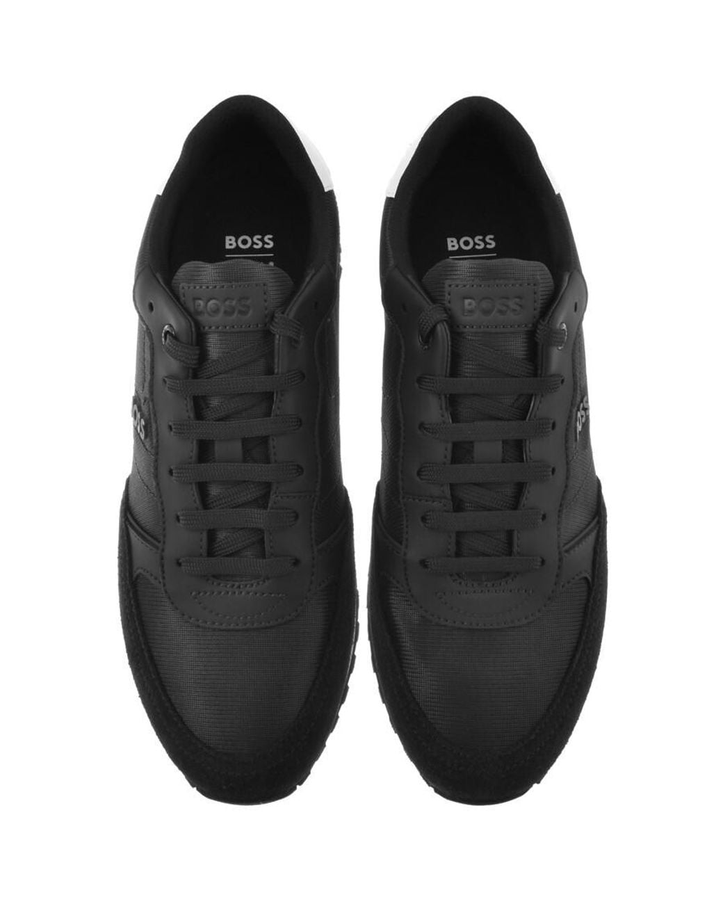 BOSS BUSINESS Boss Parkour L Runner Trainers in Black for Men | Lyst