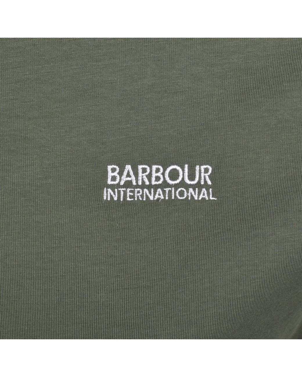 Barbour Green Ashmann Polo T Shirt for men