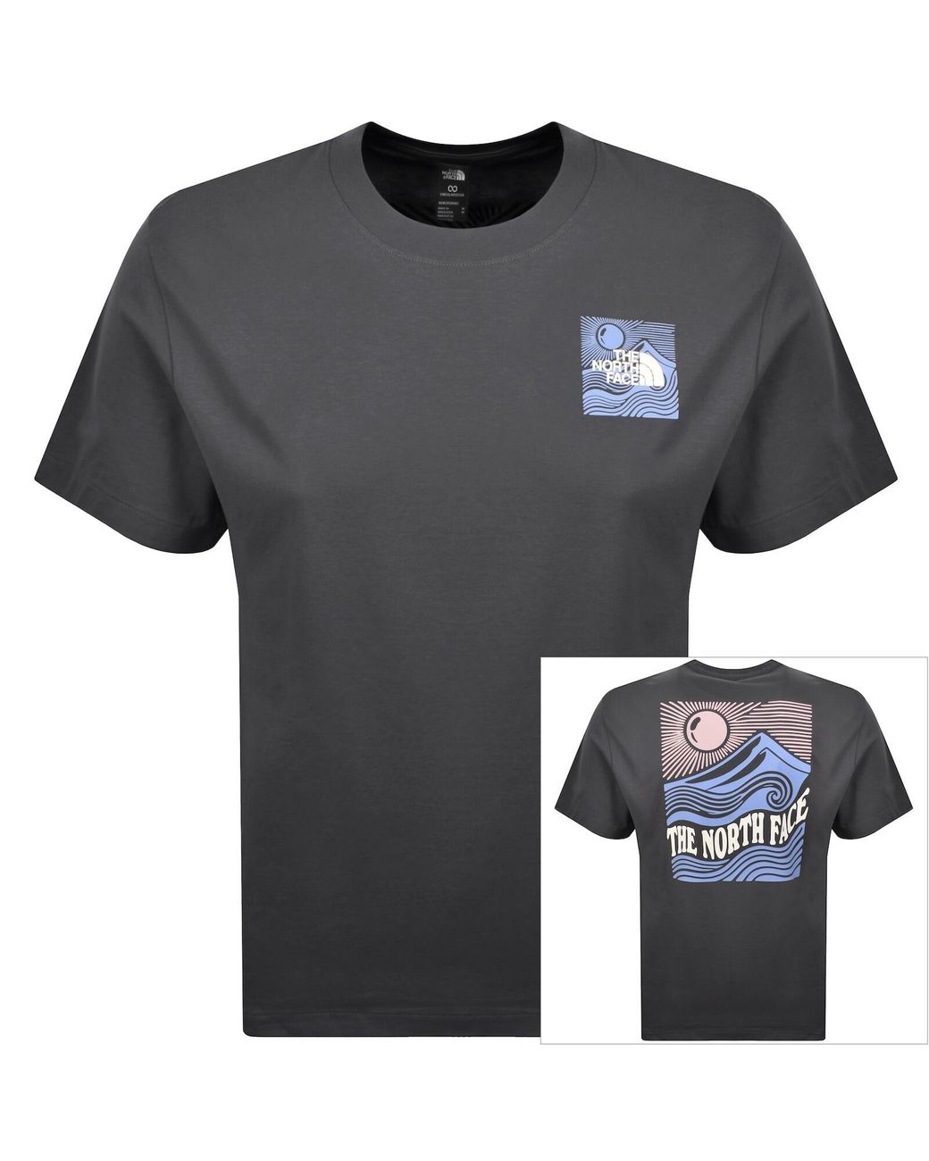 The North Face Gray Mountain Escape T Shirt for men