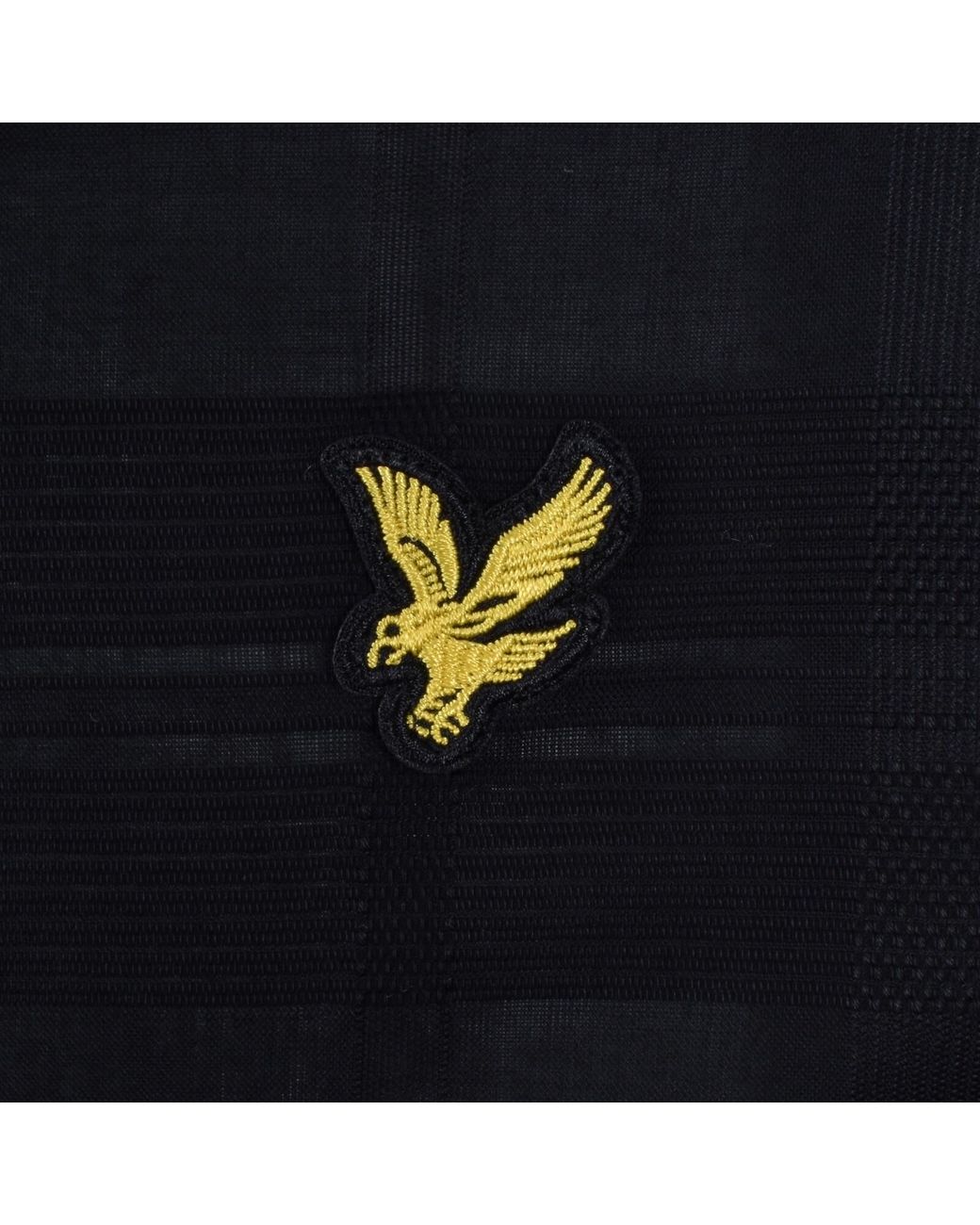 Lyle & Scott Black Check Shirt for men