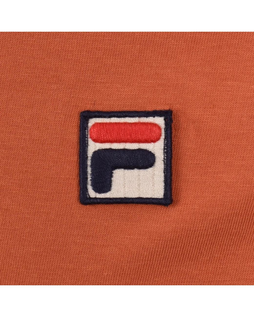 Fila Orange Fila Marconi Ringer T Shirt for men