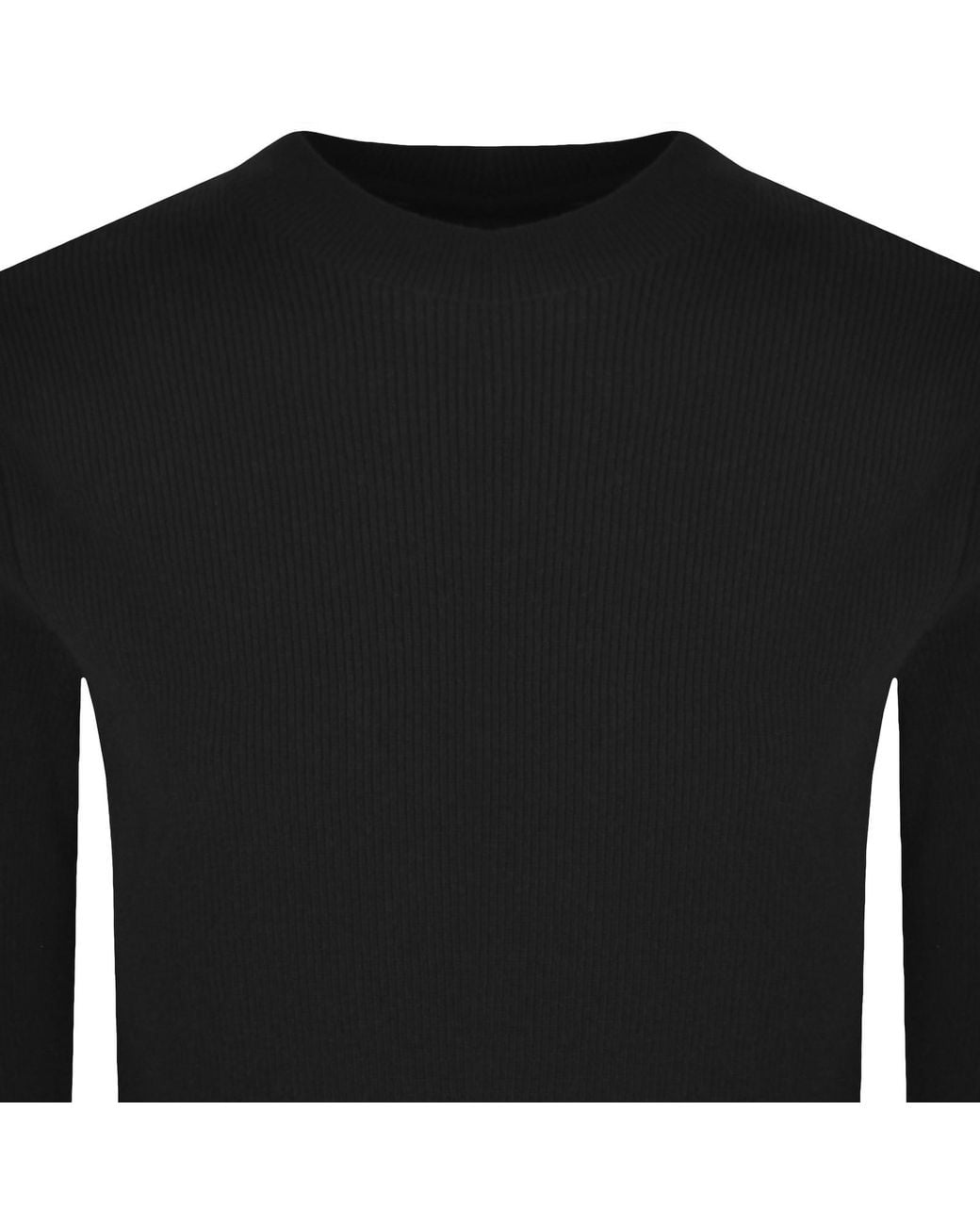 Barbour Black Crawley Jumper for men