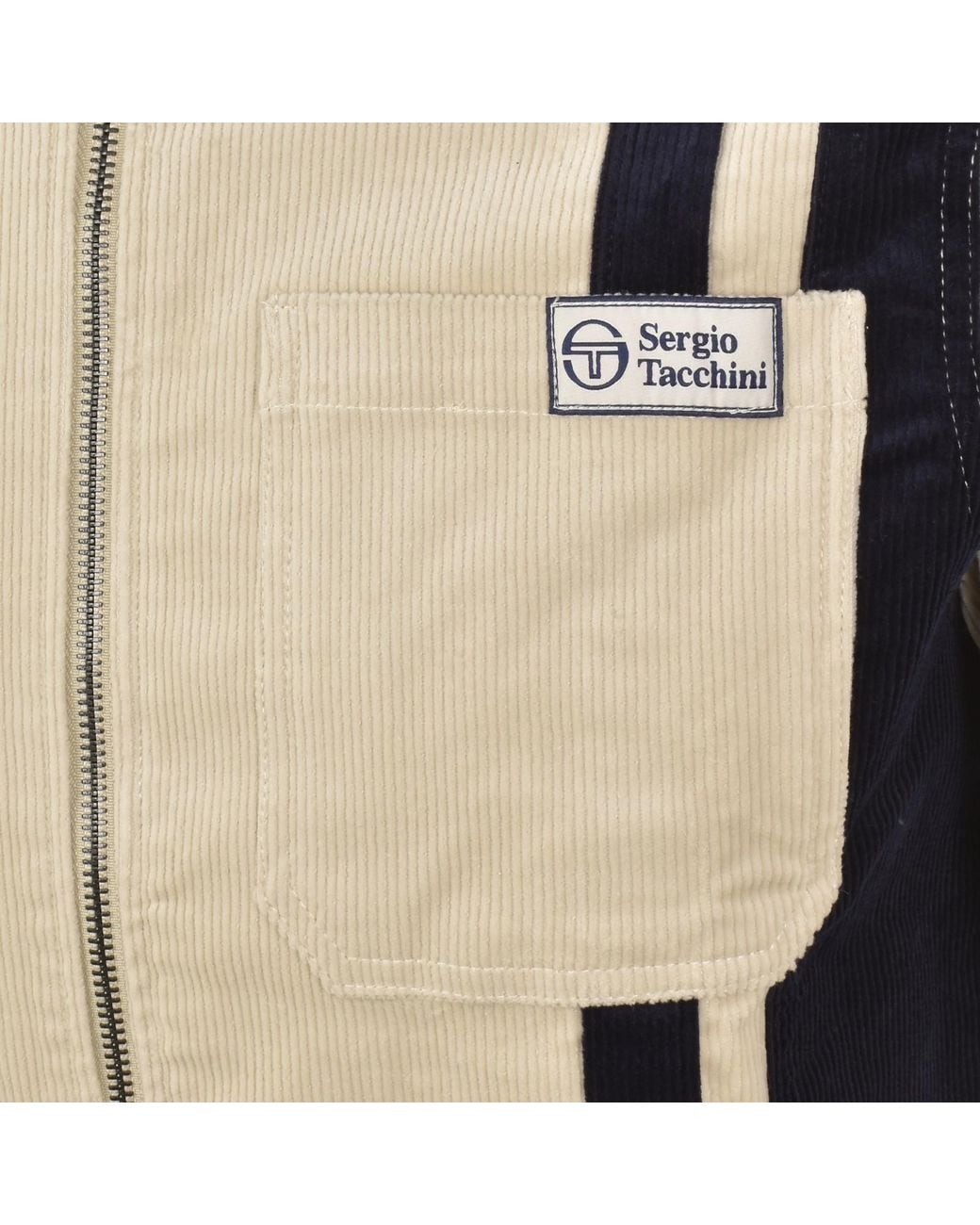 Sergio Tacchini Natural Corduroy Track Jacket for men