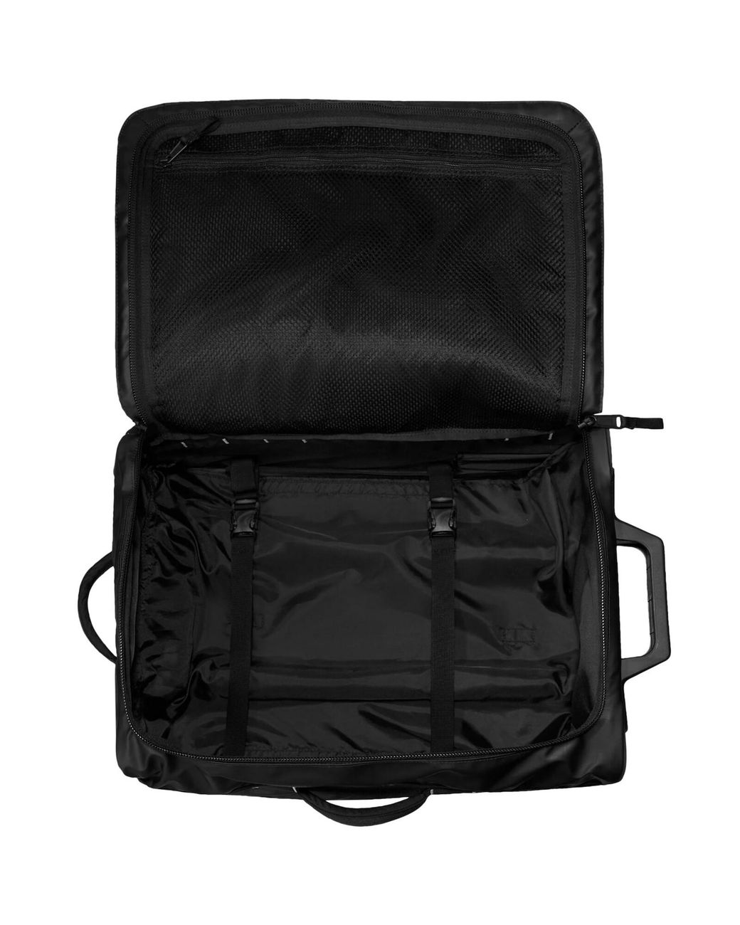 The North Face Black Voyager 21 Roller Suitcase for men
