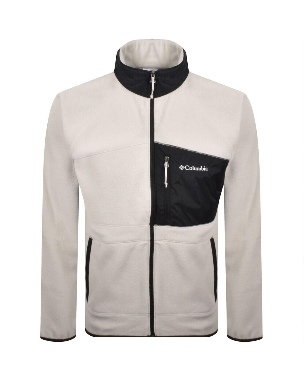 Columbia Gray Fast Trek Full Zip Fleece for men