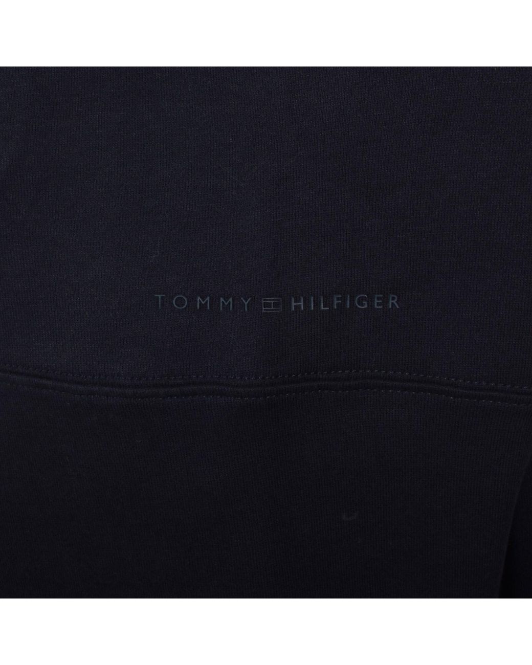 Tommy Hilfiger Blue Lounge Half Zip Sweatshirt for men