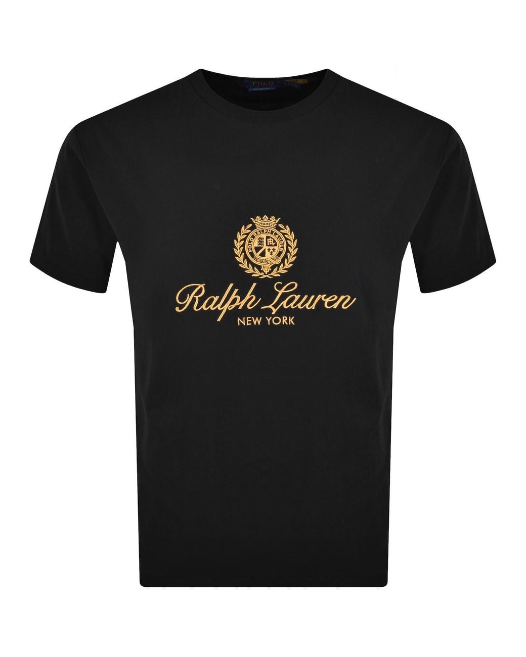 Ralph Lauren Black Short Sleeve T Shirt for men