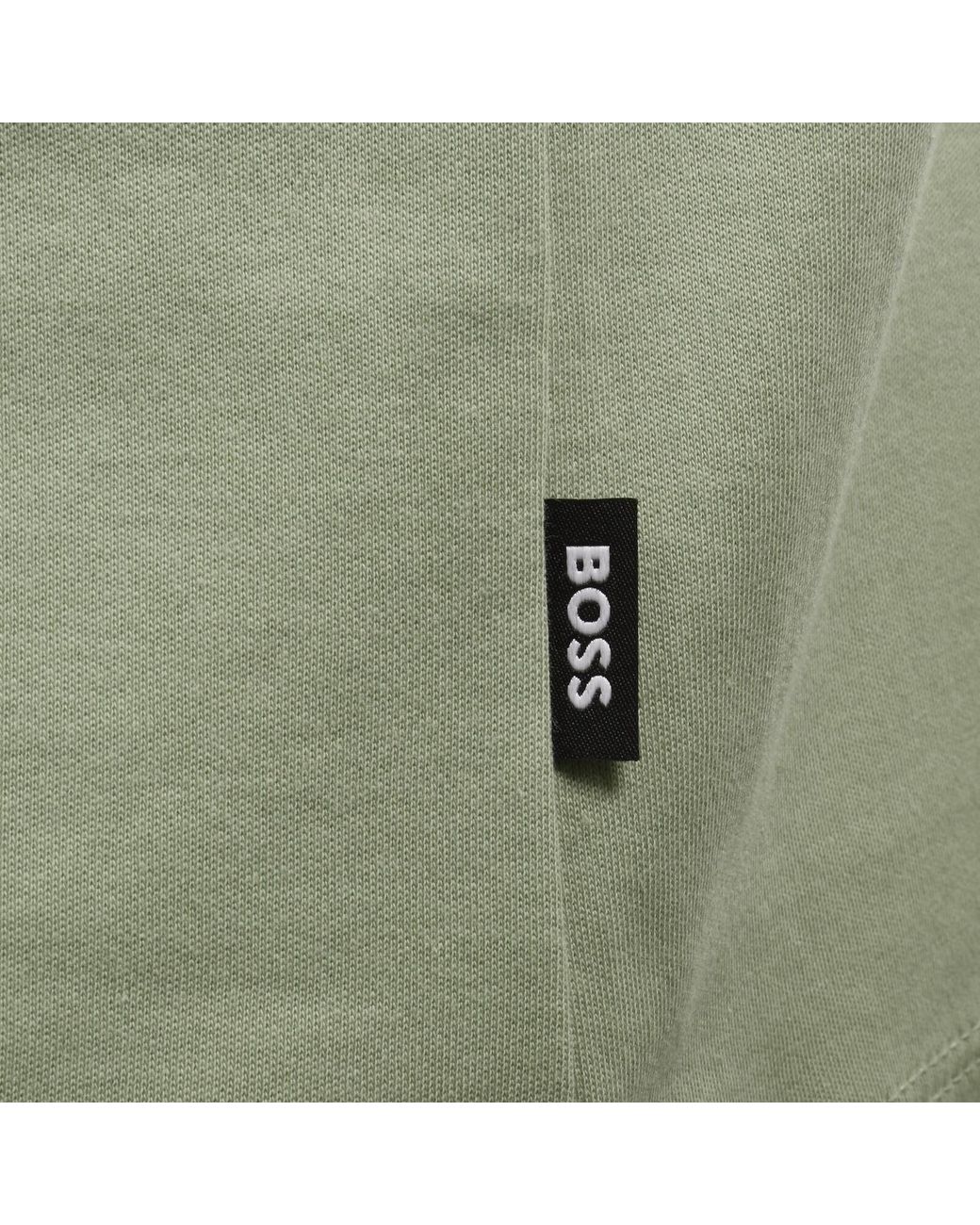 BOSS BUSINESS Green Boss H Parlay 49 Polo for men