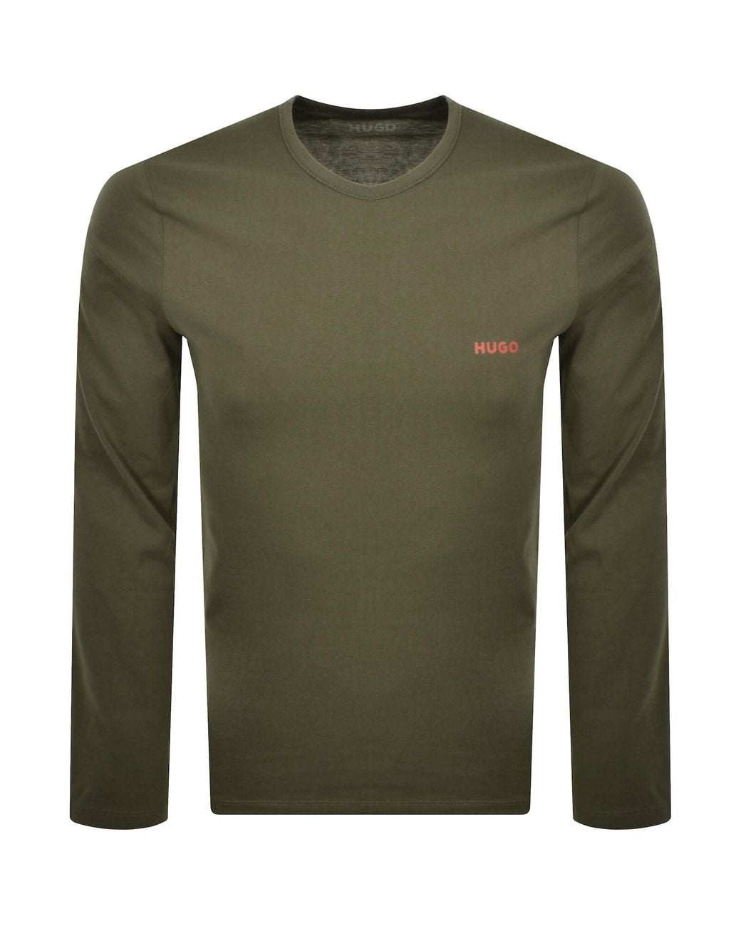HUGO Green 3 Pack Long Sleeve T Shirts for men