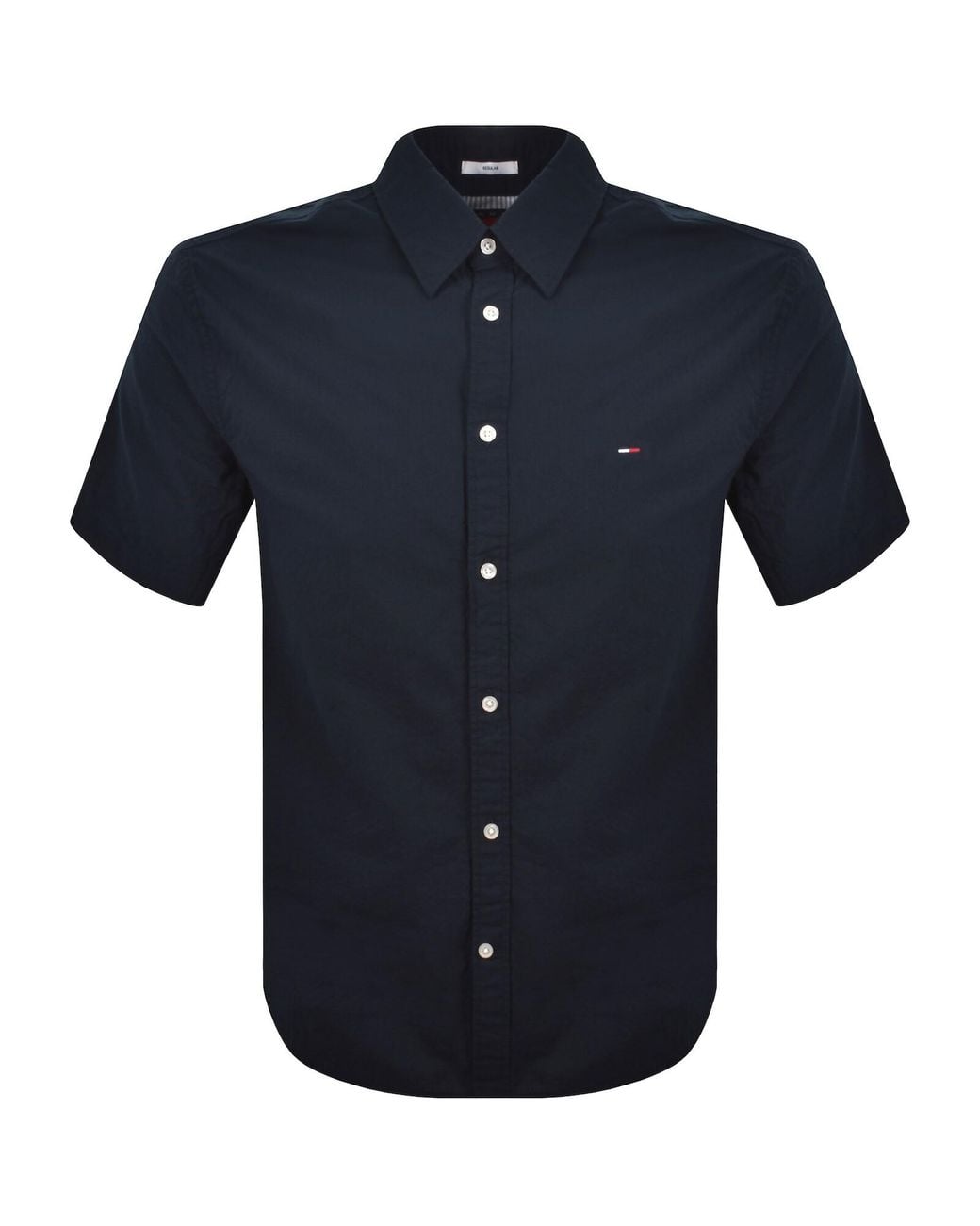 Tommy Hilfiger Blue Seersucker Shirt for men