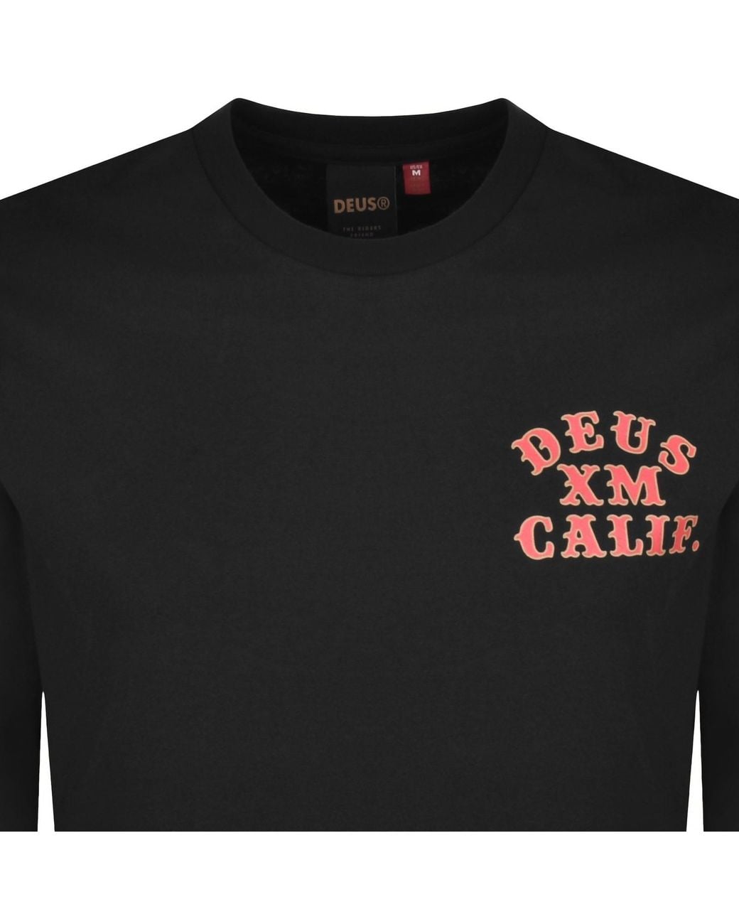 Deus Ex Machina Black Long Sleeve T Shirt for men