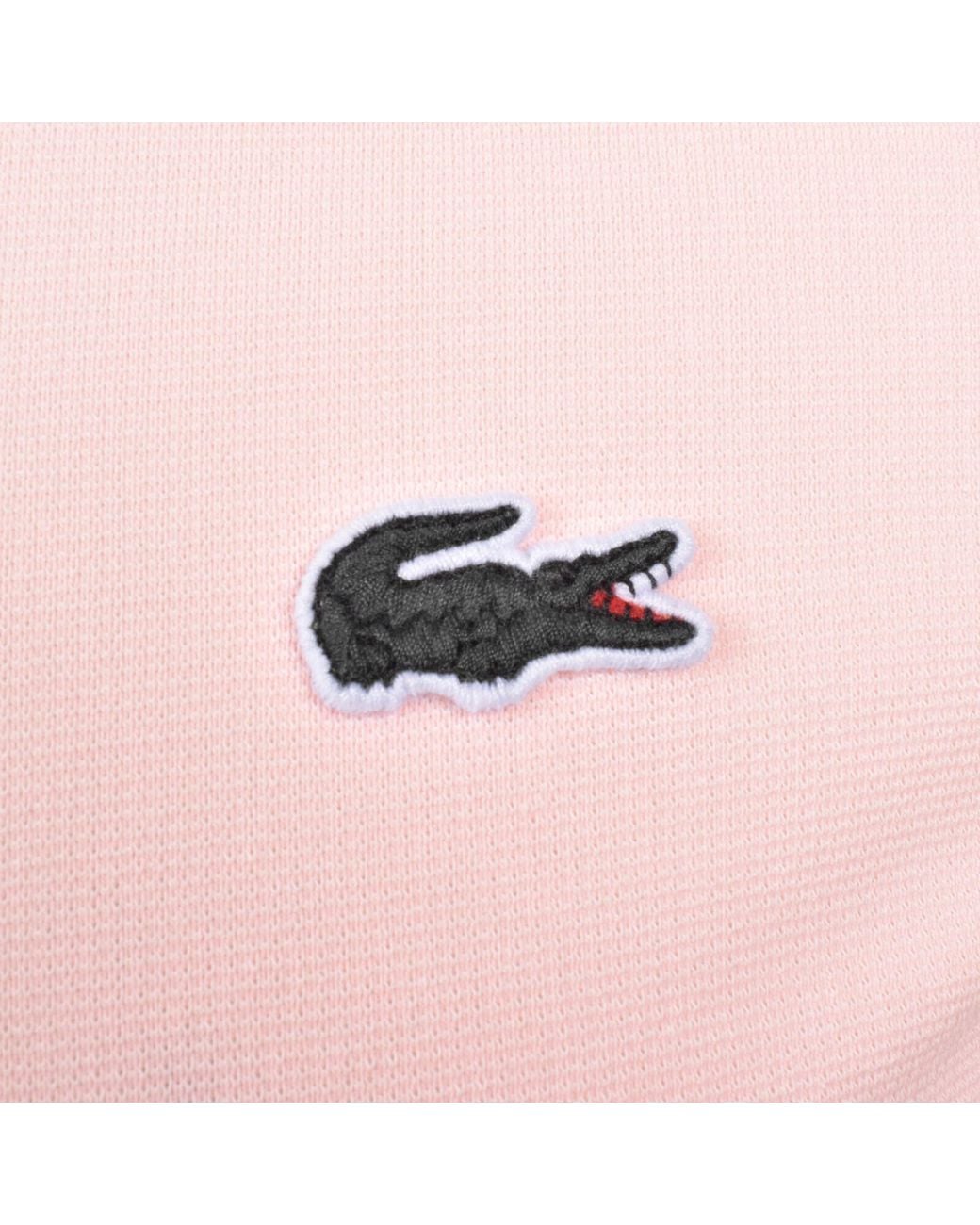Lacoste Pink Core Essentials Polo Light for men