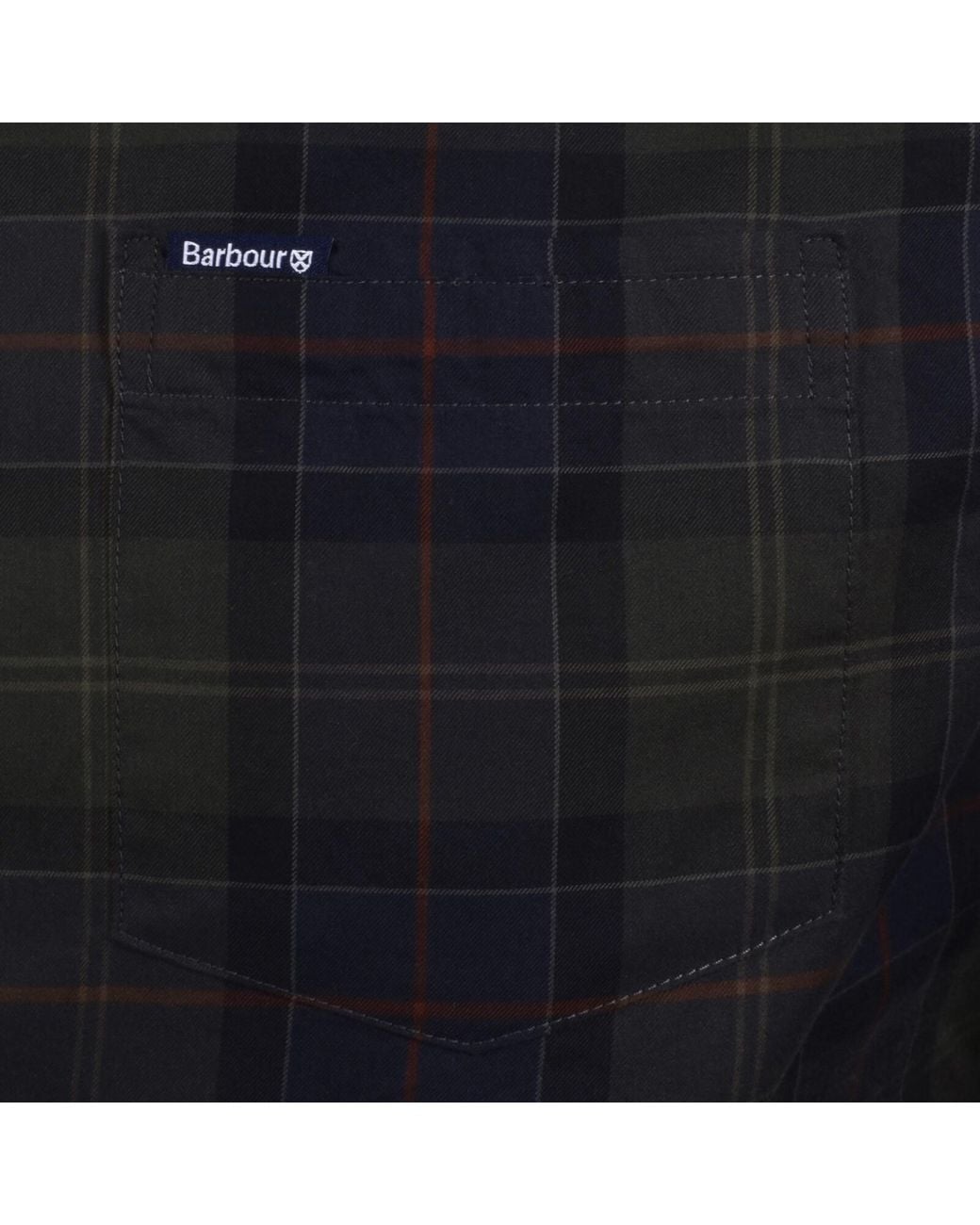 Barbour Black Wetheram Long Sleeved Shirt for men