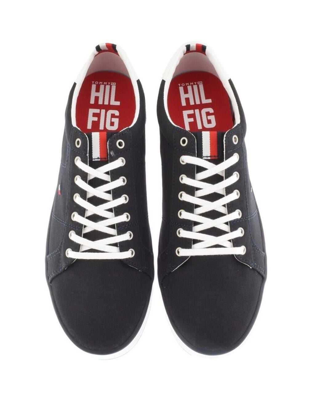 Tommy Hilfiger Blue Essential Logo Trainers for men