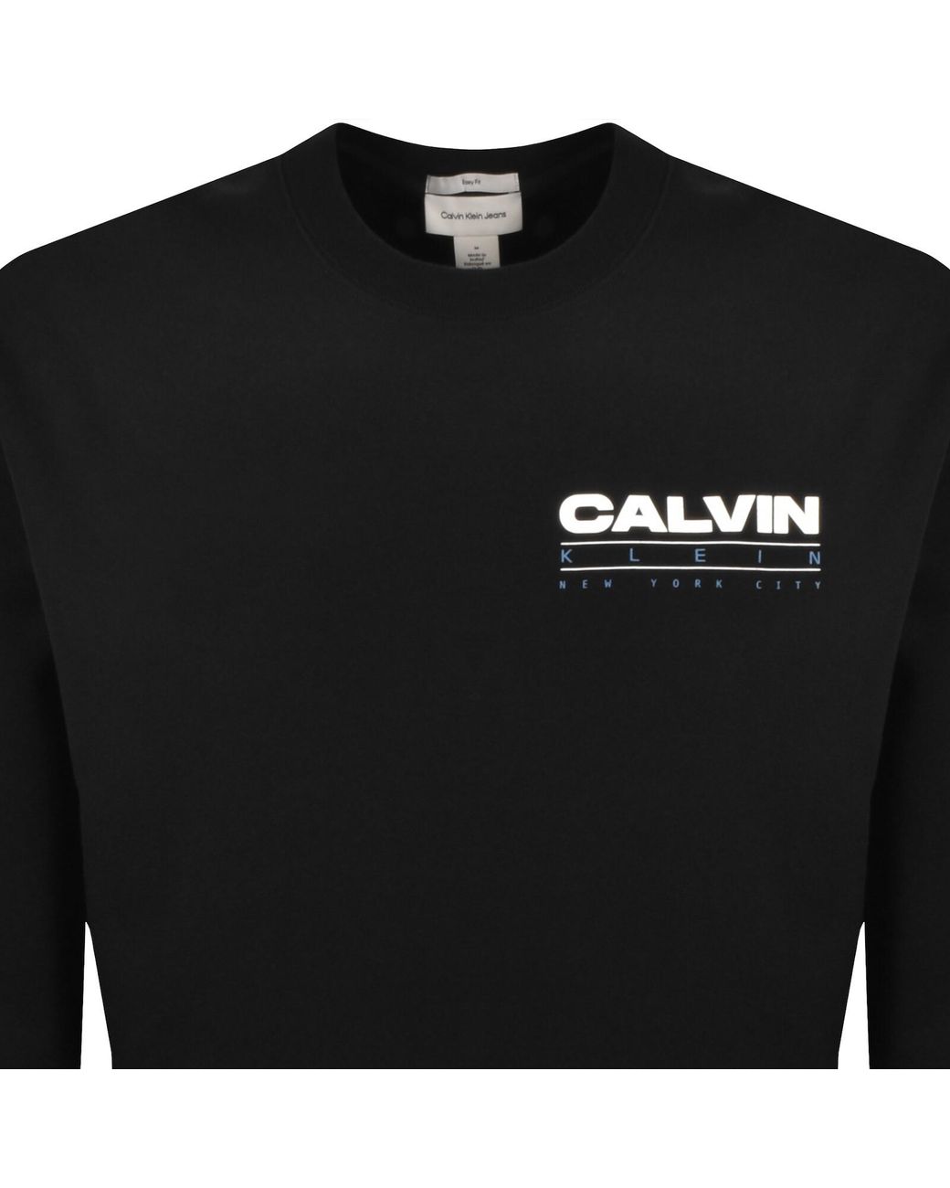 Calvin Klein Black Jeans Sweatshirt for men