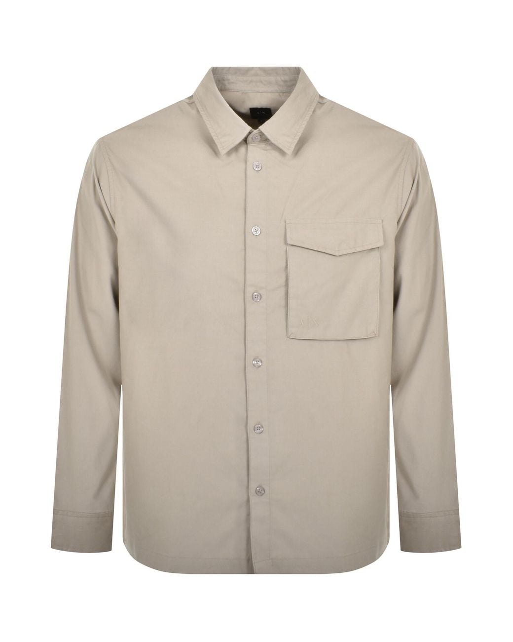 ARMANI EXCHANGE Natural Long Sleeve Shirt for men