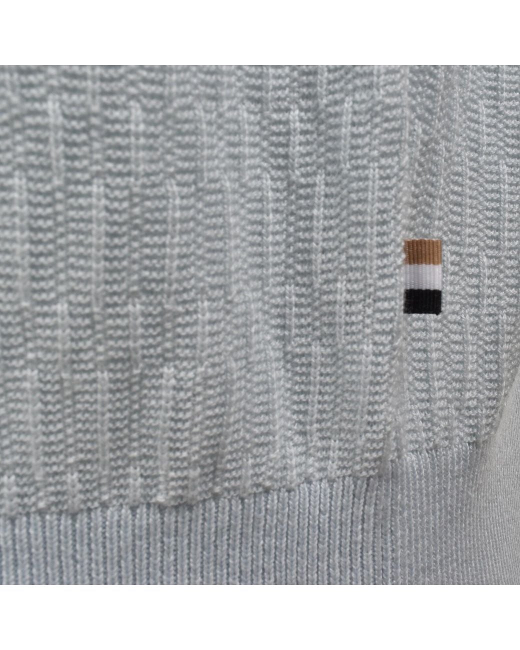 BOSS BUSINESS Blue Boss Lurazio Knit Polo Light for men
