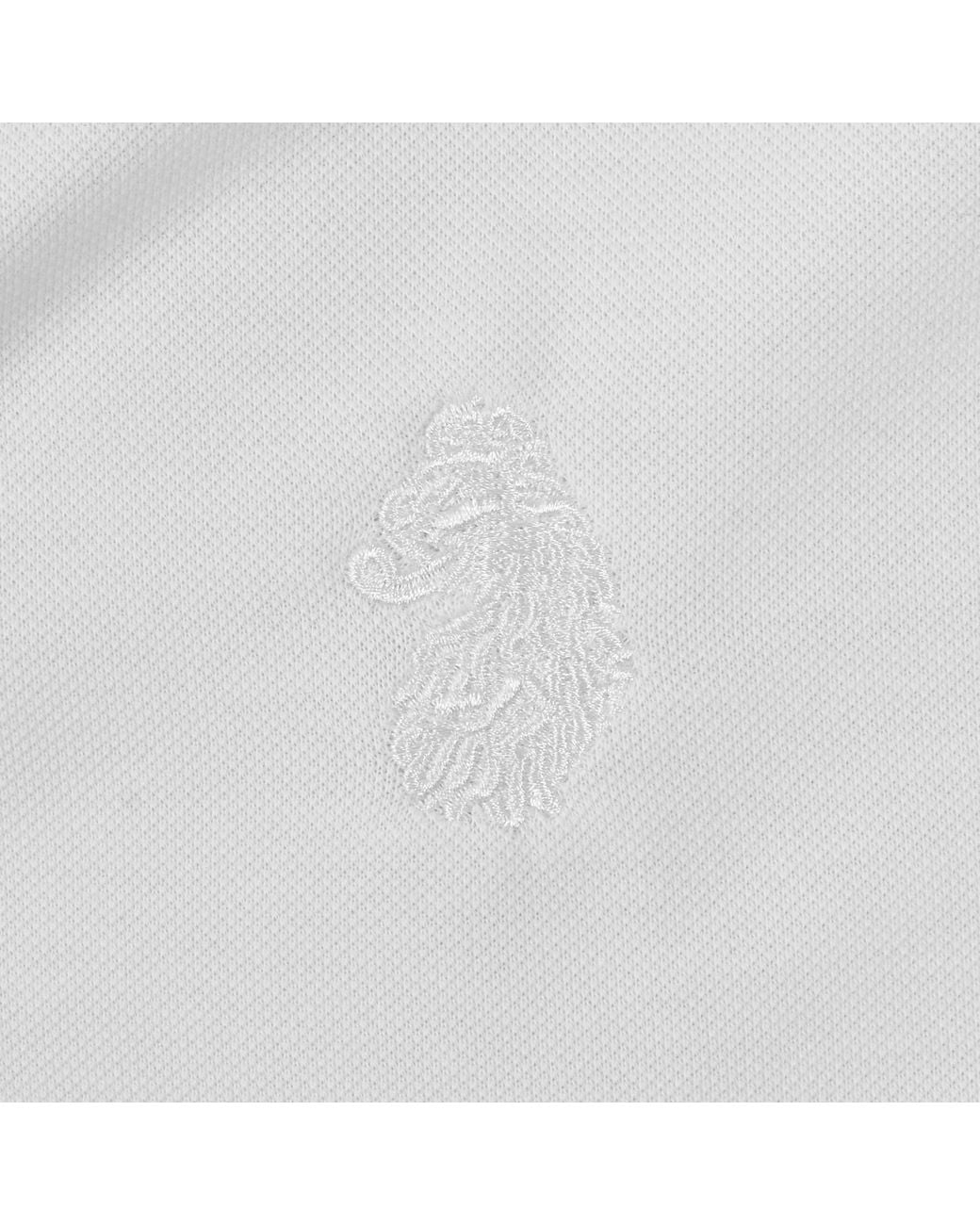 Luke 1977 White Leo Polo T Shirt for men