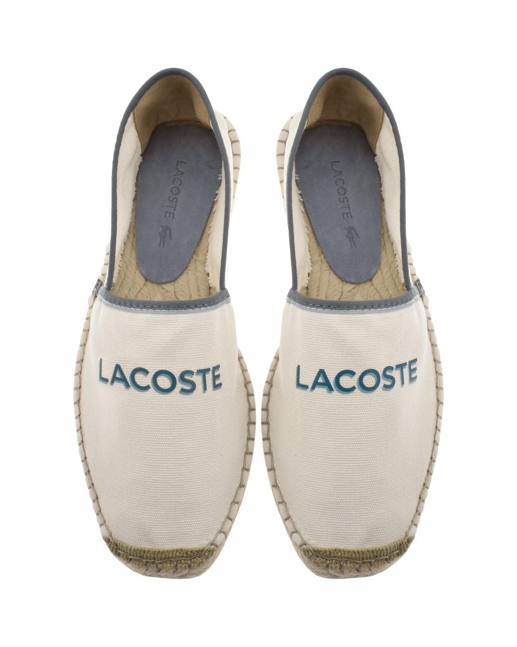 Lacoste White Uhabia 126 Espadrilles for men