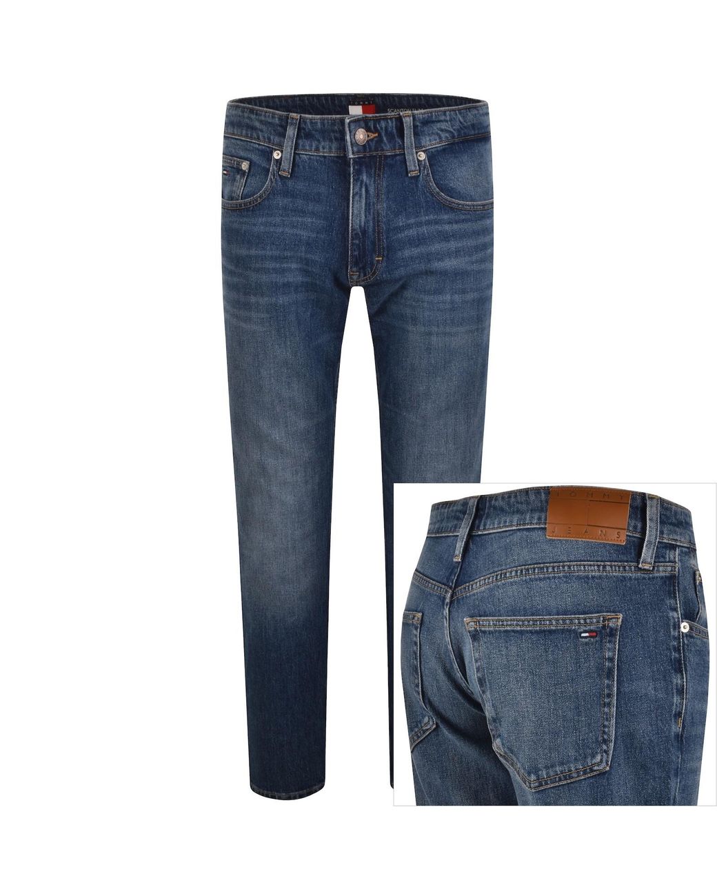 Tommy Hilfiger Blue Scanton Slim Fit Jeans for men