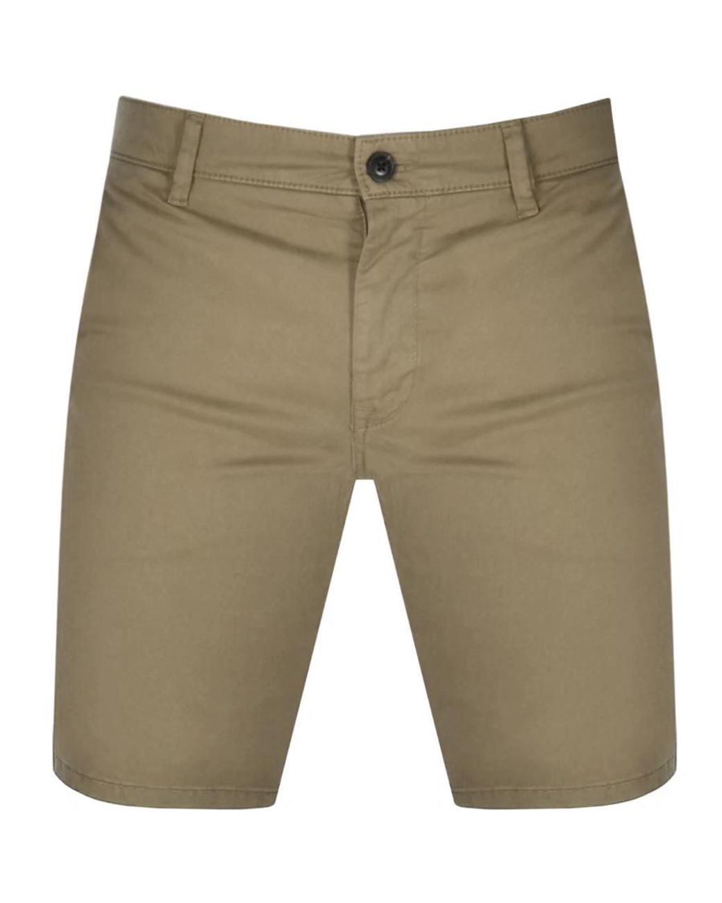 To expose Deliberate Habitual BOSS by HUGO BOSS Cotton Boss Schino Slim Shorts in Beige (Natural) for Men  - Lyst