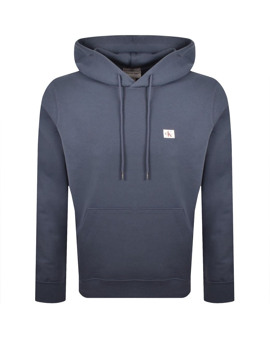 Calvin Klein Blue Jeans Badge Hoodie for men