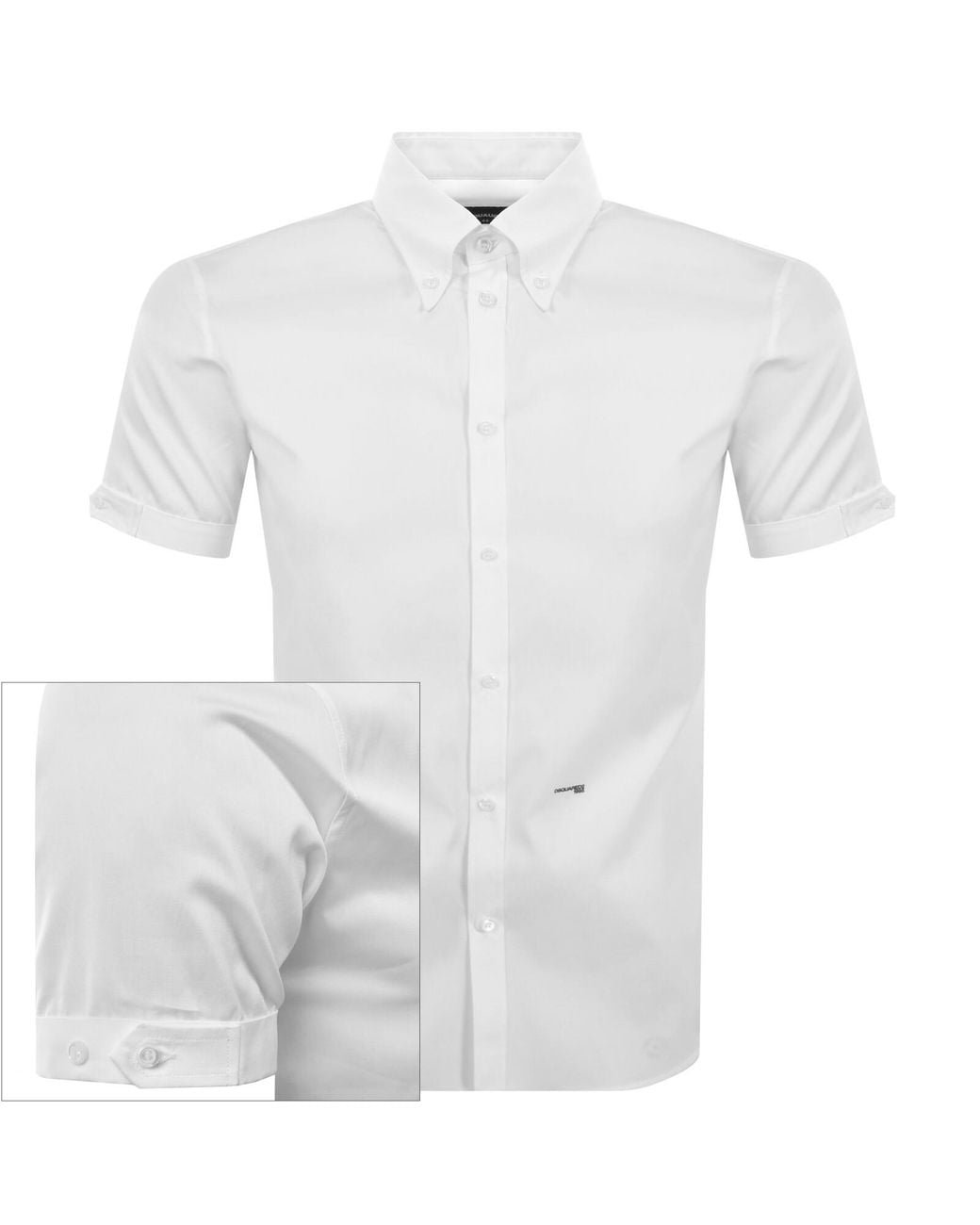 DSquared² White Easy Slim Shirt for men
