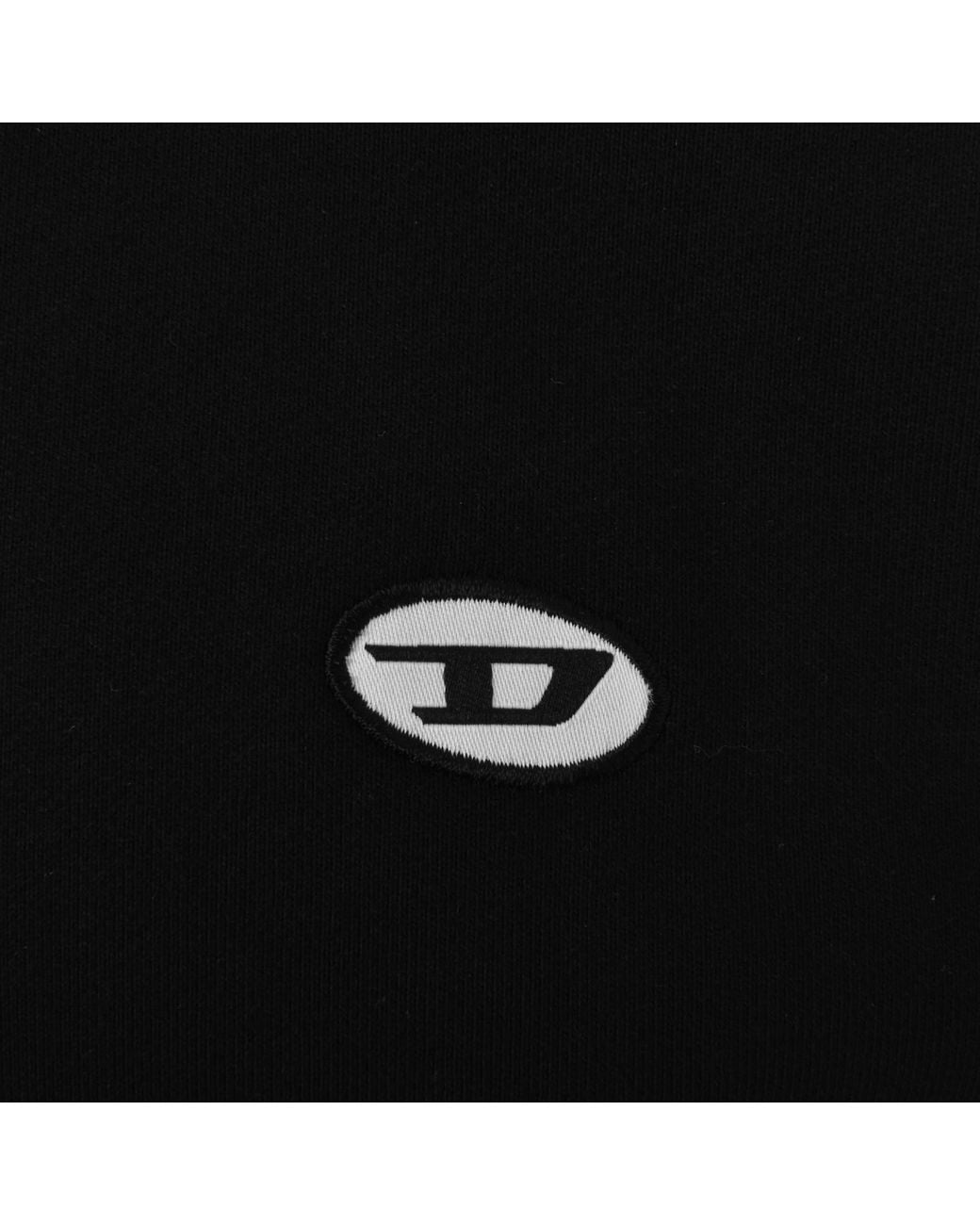 DIESEL Black Rob Doval Sweatshirt for men