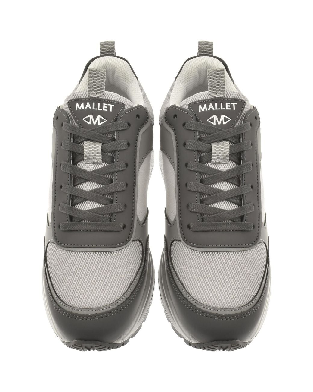 Mallet Gray Bethnal Trainers Dark for men