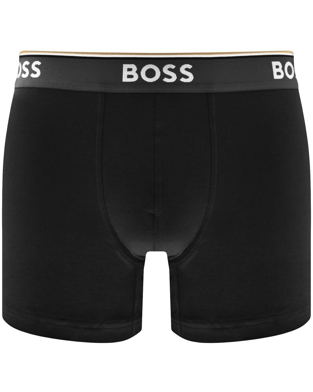 BOSS BUSINESS Black Boss Underwear 3 Pack Power Boxer Briefs for men