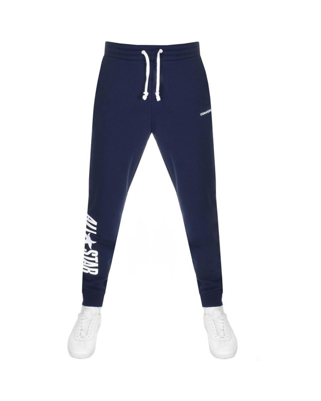 blue converse tracksuit bottoms