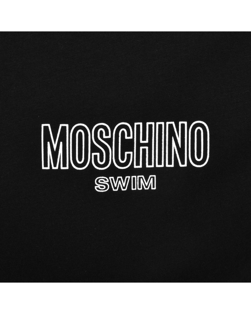 Moschino Black Swim T Shirt for men