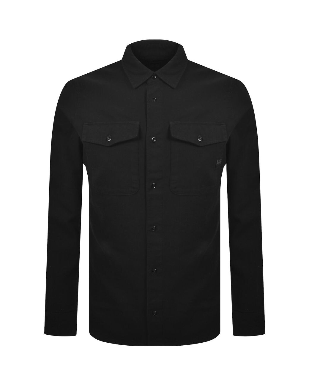 G-Star Black G-Star Marine Slim Long Sleeved Shirt for men