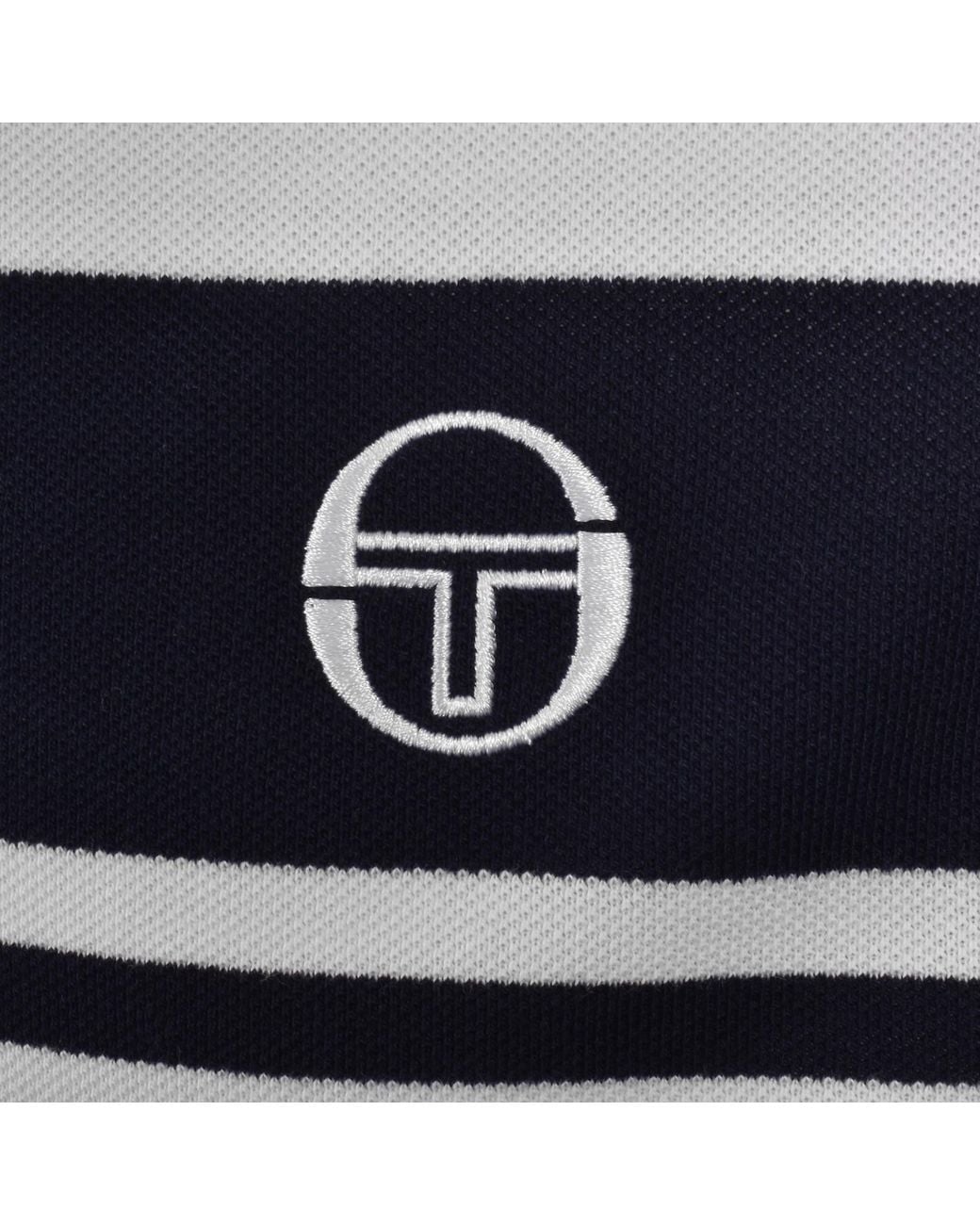 Sergio Tacchini White Young Line Polo T Shirt for men