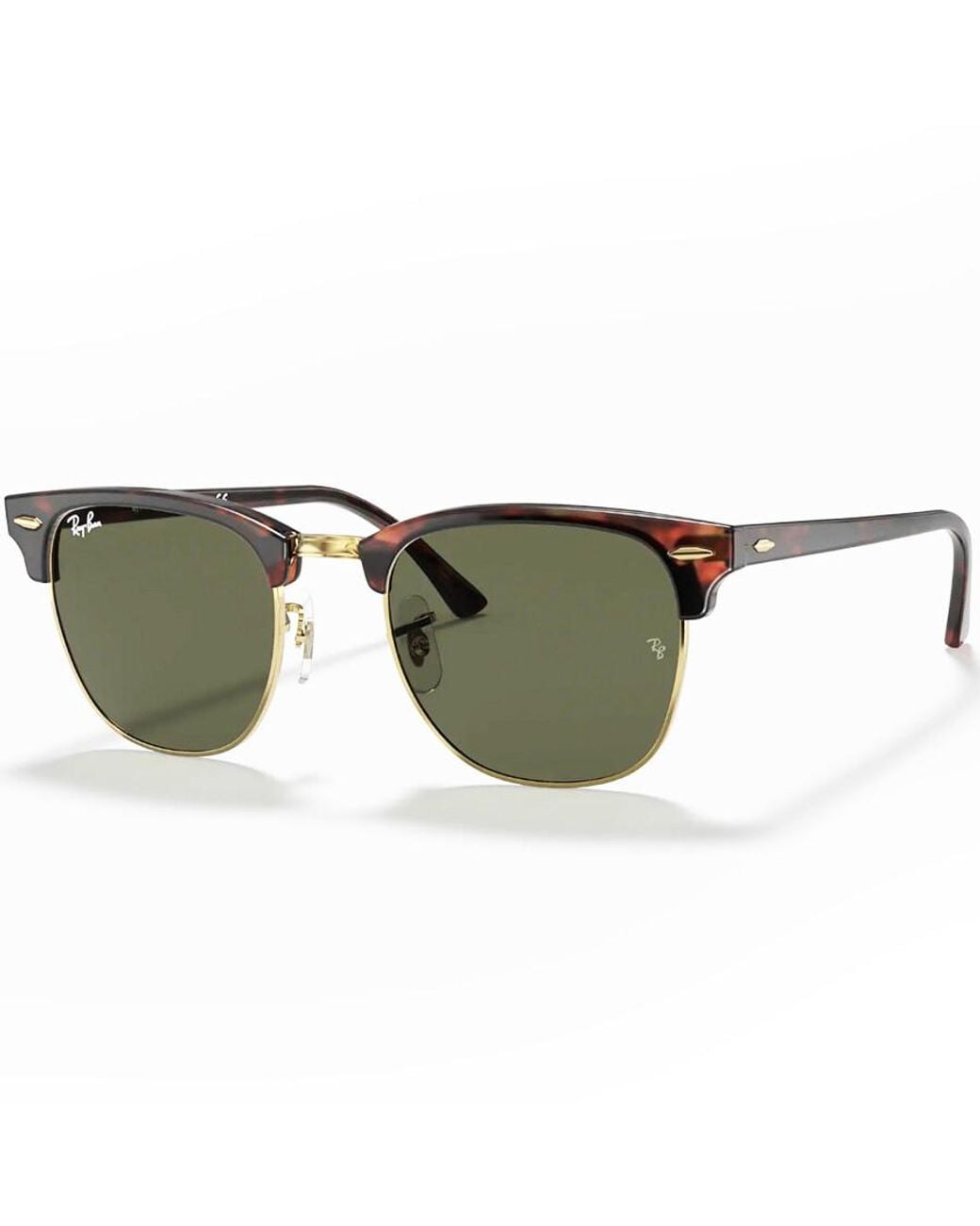 Ray-Ban Green Ray Ban 4456 Clubmaster Sunglasses for men