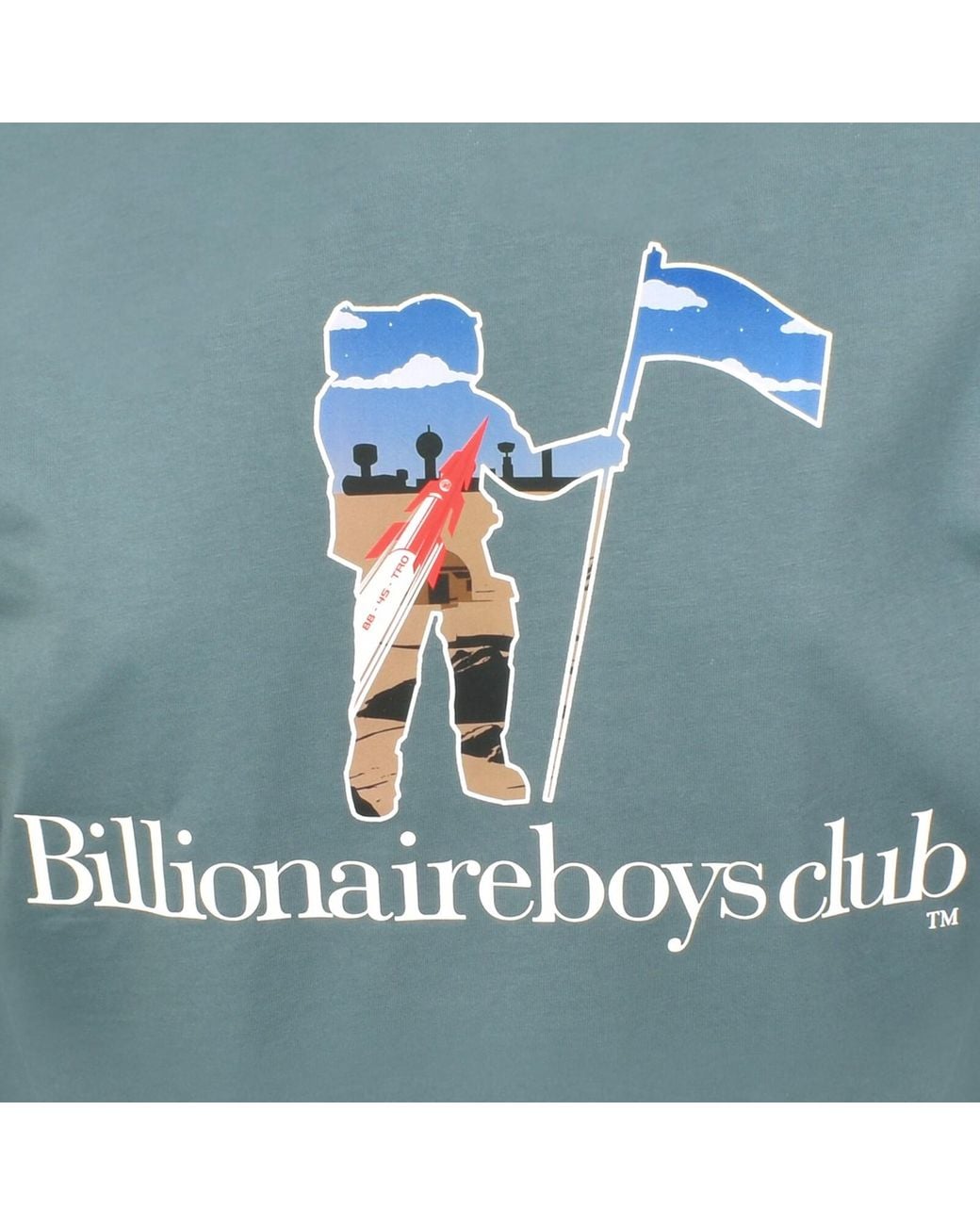 BBCICECREAM Blue Standing Astro T Shirt for men