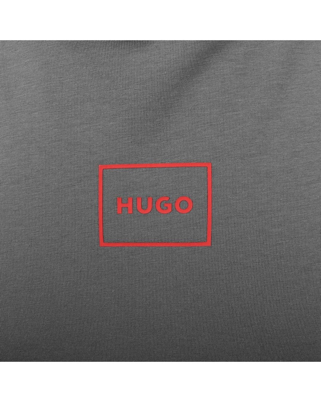 HUGO Gray Laze T Shirt for men