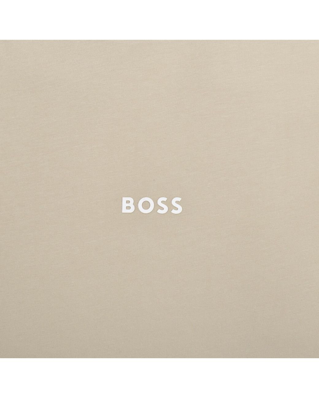 Boss Natural Boss Tchup Logo T Shirt for men
