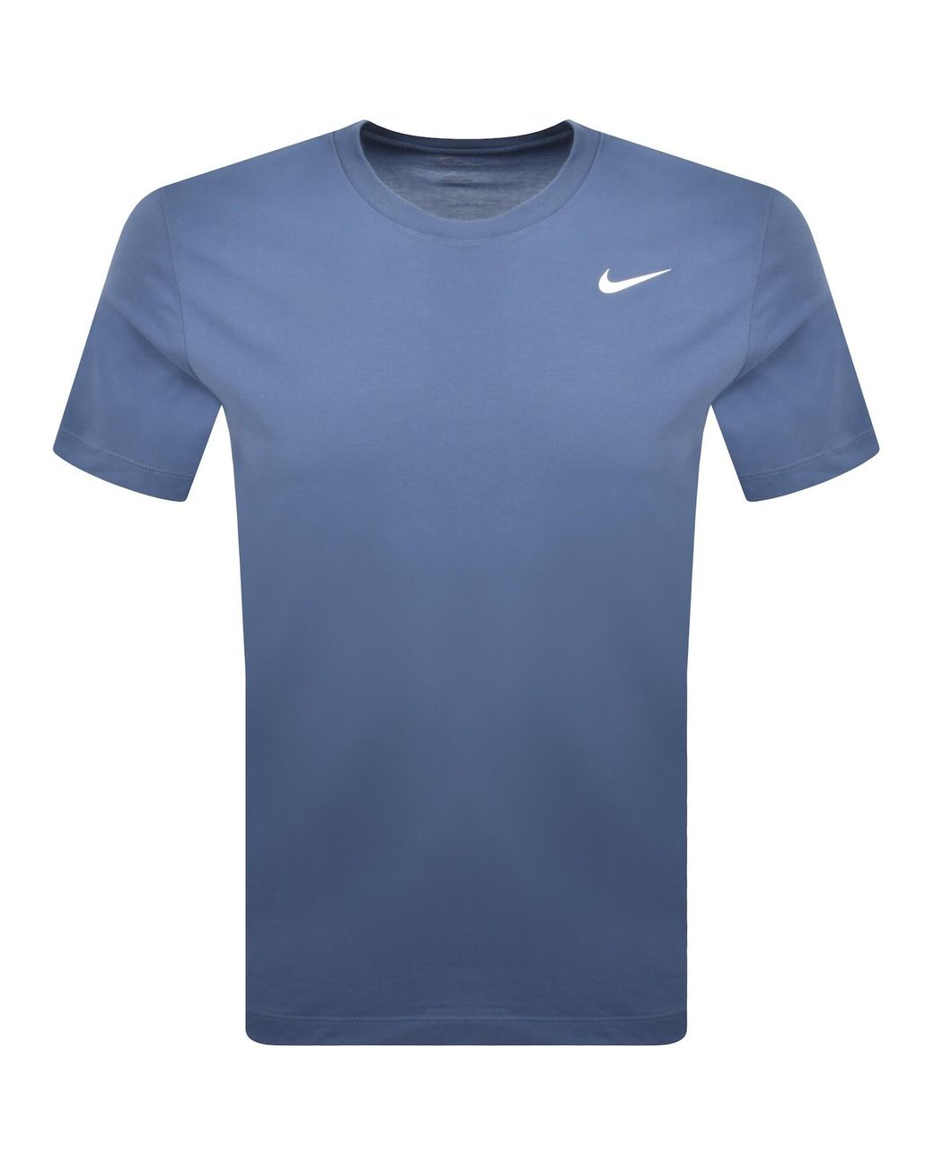 Nike Blue Training Dri Fit Logo T Shirt for men
