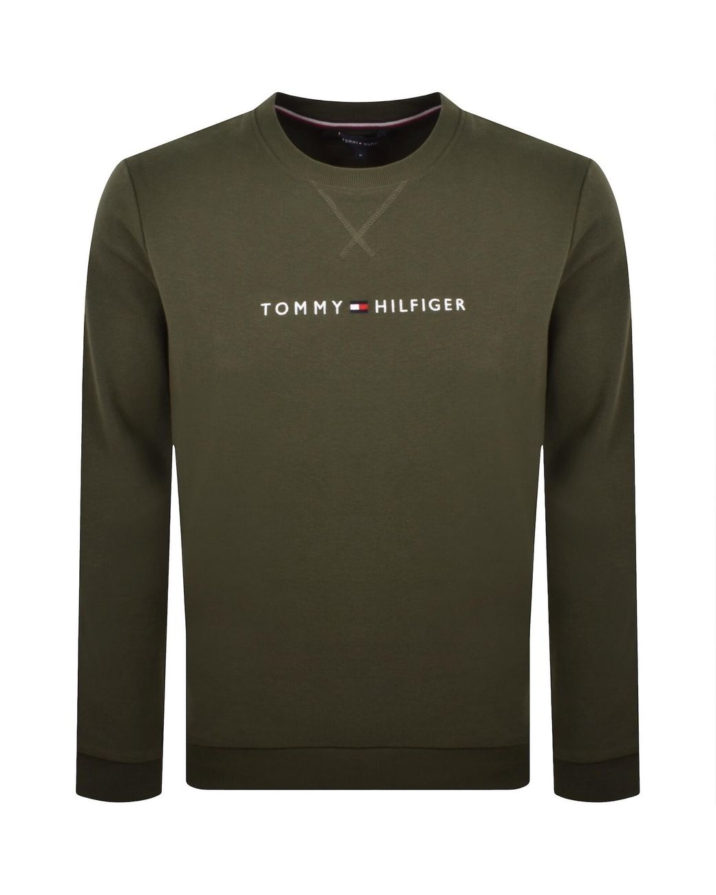 Tommy Hilfiger Green Track Top Sweatshirt for men