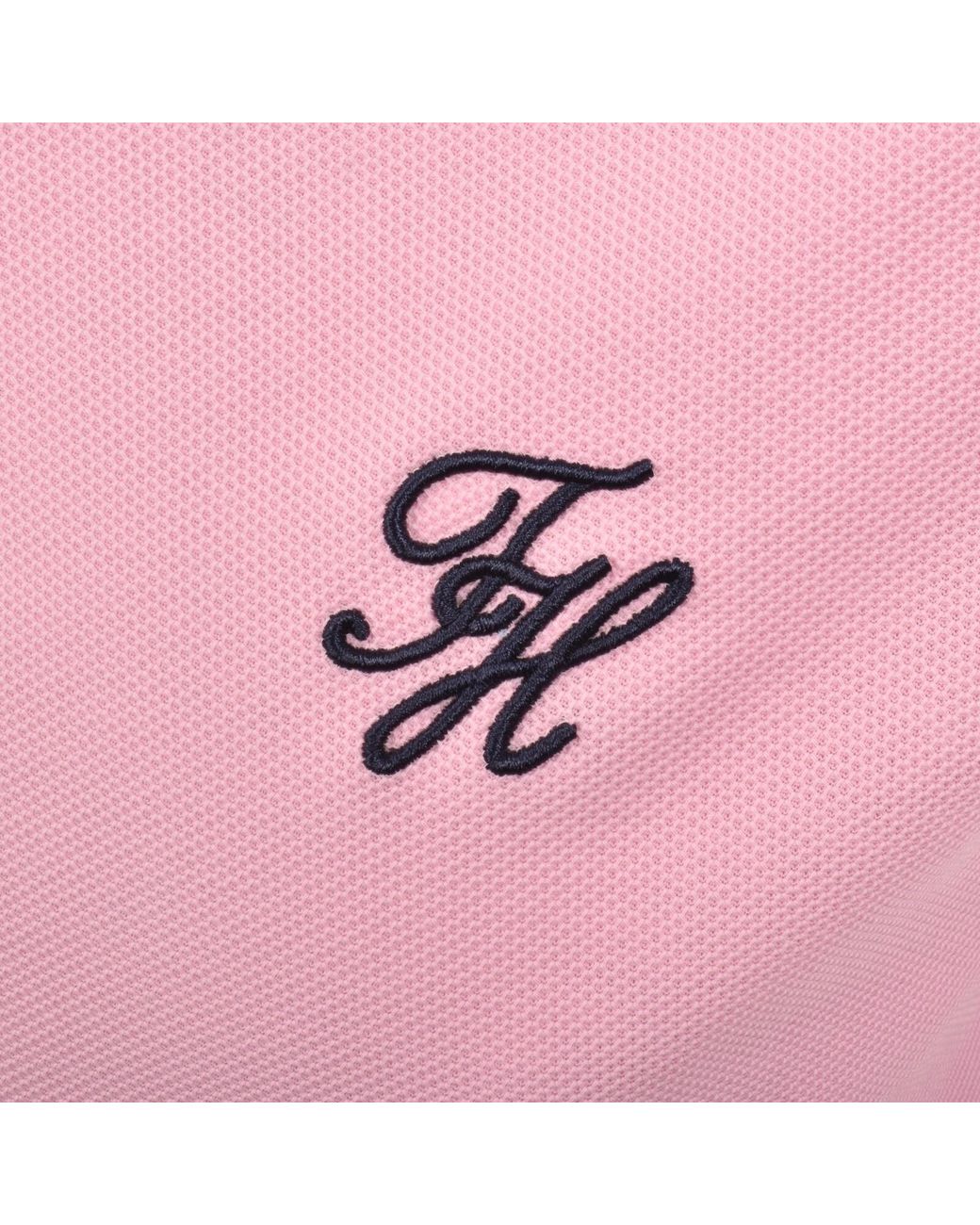 Tommy Hilfiger Pink Script Polo Classic for men