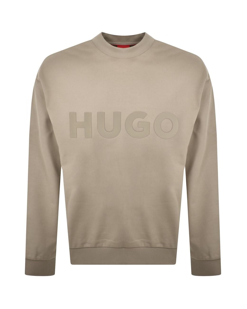 HUGO Brown Dinex Sweatshirt for men