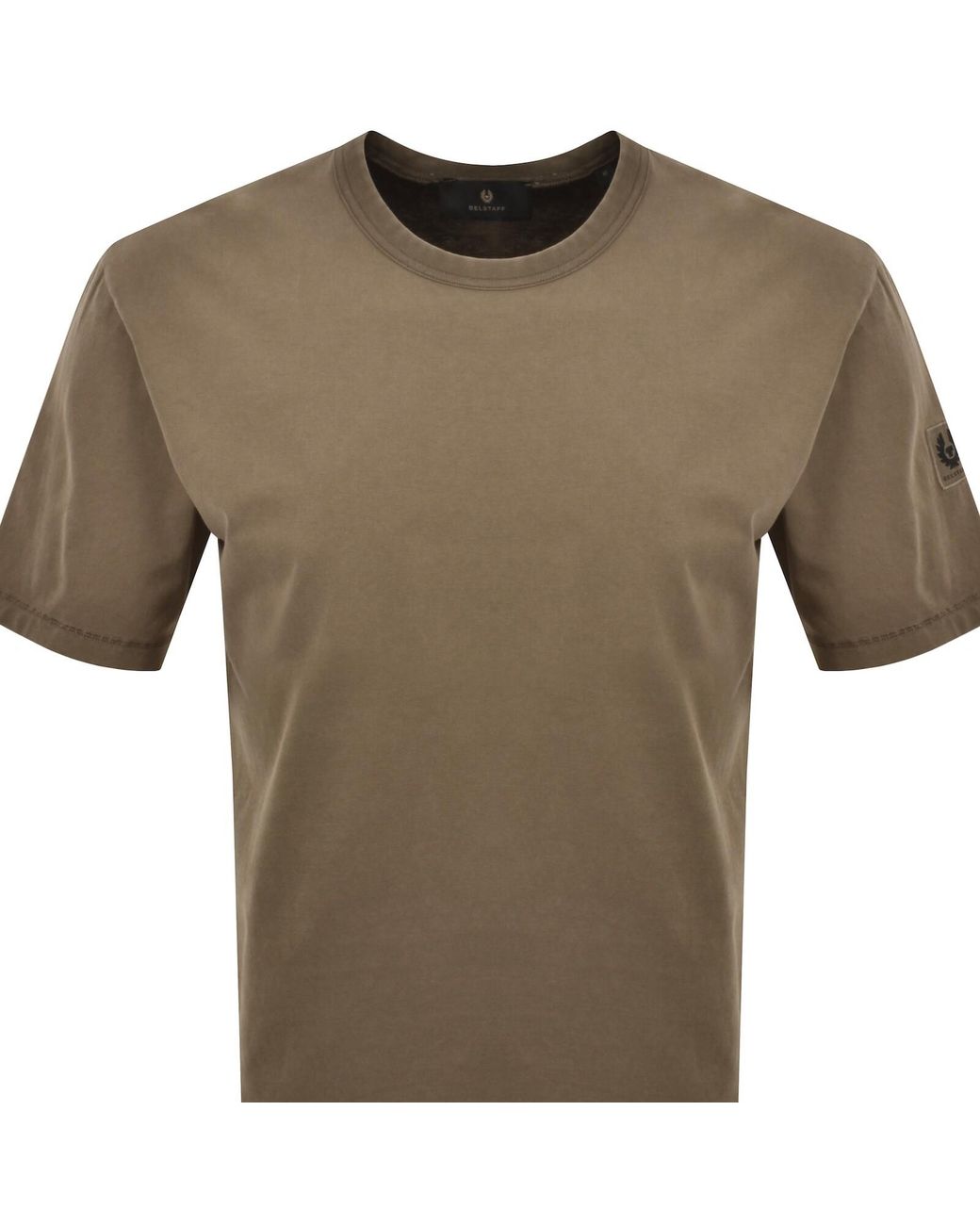 Belstaff Green Valley Garment Dye T Shirt for men